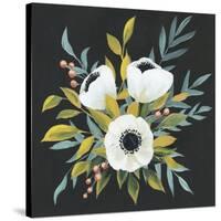 Anemone Posy I-null-Stretched Canvas