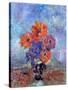 Anemones, 1998 (Oil on Canvas)-Patricia Espir-Stretched Canvas