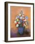 Anemones and lilacs in a blue vase. After 1912-Odilon Redon-Framed Giclee Print