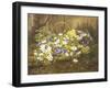 Anemones and Primroses in a Basket-Anthonore Christensen-Framed Giclee Print