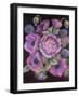 Anemones and thistles, 1998-Margo Starkey-Framed Giclee Print