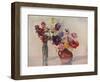 'Anemones and Wallflowers', c1909-Gerard Chowne-Framed Giclee Print