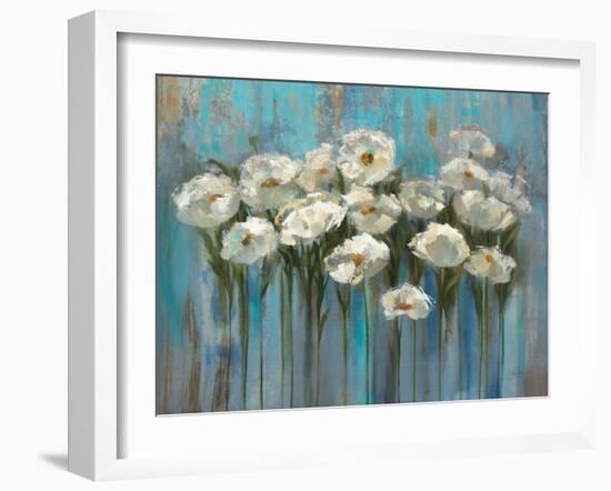 Anemones by the Lake-Silvia Vassileva-Framed Art Print