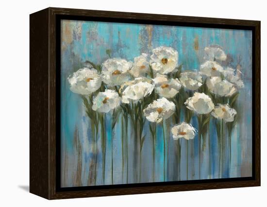 Anemones by the Lake-Silvia Vassileva-Framed Stretched Canvas