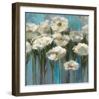 Anemones by the Lake-Silvia Vassileva-Framed Art Print