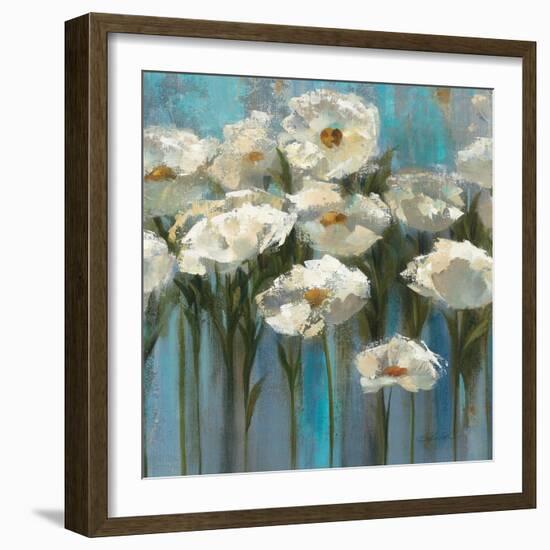 Anemones by the Lake-Silvia Vassileva-Framed Art Print