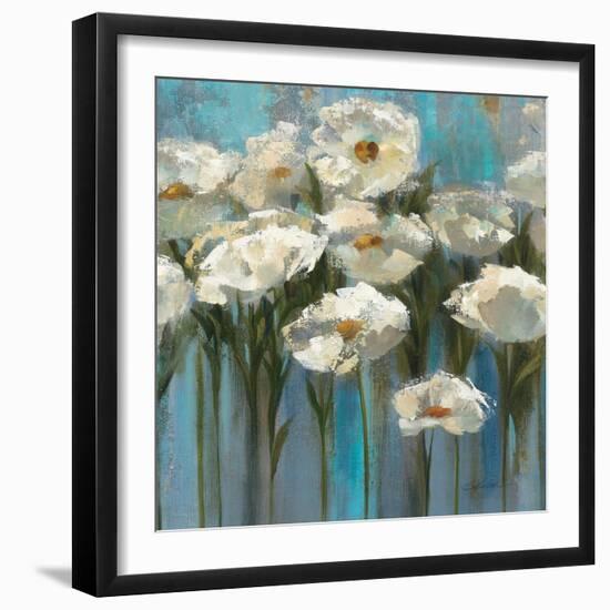 Anemones by the Lake-Silvia Vassileva-Framed Art Print