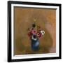 Anémones dans un vase bleu-Odilon Redon-Framed Giclee Print