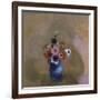 Anémones dans un vase bleu-Odilon Redon-Framed Giclee Print