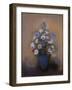 Anémones et lilas dans un vase bleu-Odilon Redon-Framed Giclee Print