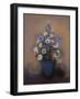 Anémones et lilas dans un vase bleu-Odilon Redon-Framed Giclee Print