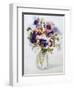 Anemones in a Glass Jug, 2000-Joan Thewsey-Framed Giclee Print