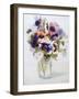 Anemones in a Glass Jug, 2000-Joan Thewsey-Framed Giclee Print