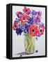 Anemones in a Glass Jug, 2007-Christopher Ryland-Framed Stretched Canvas