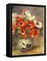 Anemones-Pierre-Auguste Renoir-Framed Stretched Canvas