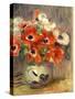 Anemones-Pierre-Auguste Renoir-Stretched Canvas