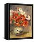 Anemones-Pierre-Auguste Renoir-Framed Stretched Canvas