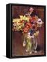 Anemones-Lovis Corinth-Framed Stretched Canvas