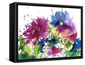 Anemones-Schuyler Rideout-Framed Stretched Canvas