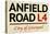 Anfield Road L4 Liverpool Street-null-Stretched Canvas