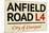 Anfield Road L4 Liverpool Street-null-Mounted Poster