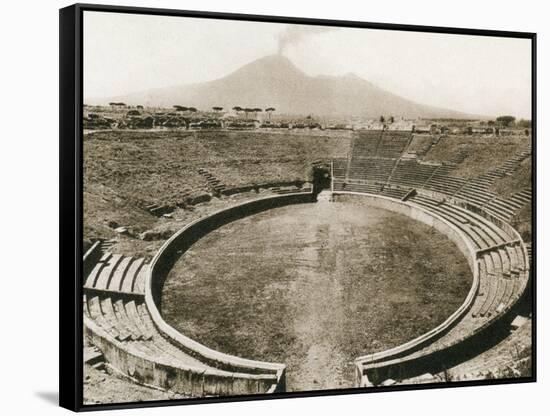 Anfiteatro, Pompeii, Italy, C1900s-null-Framed Stretched Canvas