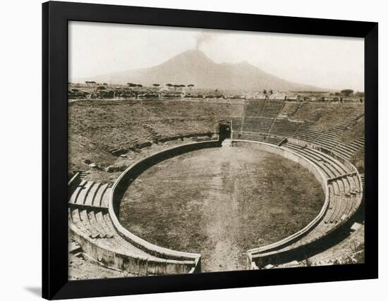 Anfiteatro, Pompeii, Italy, C1900s-null-Framed Giclee Print