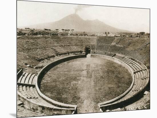 Anfiteatro, Pompeii, Italy, C1900s-null-Mounted Giclee Print