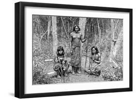Angaite Indians, North Chaco, Paraguay, 1895-null-Framed Giclee Print