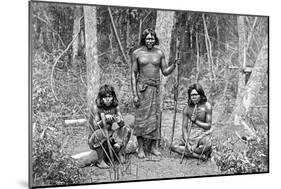 Angaite Indians, North Chaco, Paraguay, 1895-null-Mounted Giclee Print