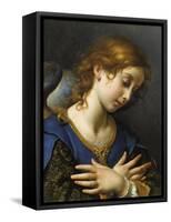 Ange de l'Annonciation-Carlo Dolci-Framed Stretched Canvas