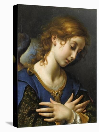 Ange de l'Annonciation-Carlo Dolci-Stretched Canvas