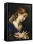 Ange de l'Annonciation-Carlo Dolci-Framed Stretched Canvas