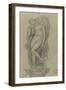 Ange : projet de statue funéraire-Gustave Moreau-Framed Giclee Print