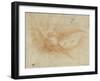 Ange volant, vu de face, les bras ouverts-Domenico Beccafumi-Framed Giclee Print