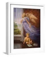 Angel 10-Edgar Jerins-Framed Giclee Print