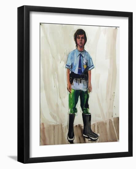 Angel, 2006-Daniel Clarke-Framed Giclee Print