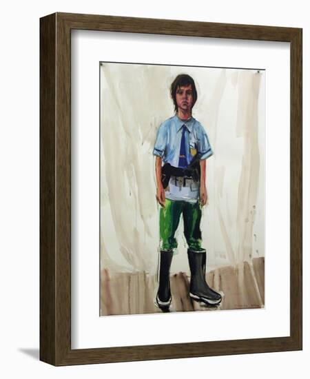 Angel, 2006-Daniel Clarke-Framed Giclee Print