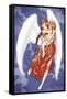 Angel And Child-Harry Briggs-Framed Stretched Canvas