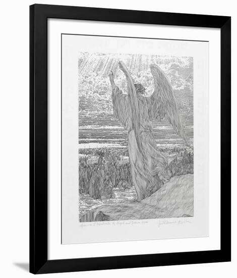 Angel and Joshua-Guillaume Azoulay-Framed Limited Edition