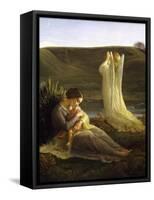 Angel and Mother, 1854-Louis Janmot-Framed Stretched Canvas