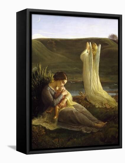 Angel and Mother, 1854-Louis Janmot-Framed Stretched Canvas