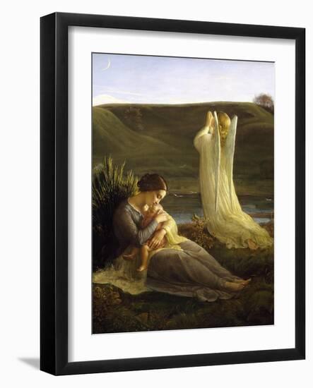 Angel and Mother, 1854-Louis Janmot-Framed Giclee Print