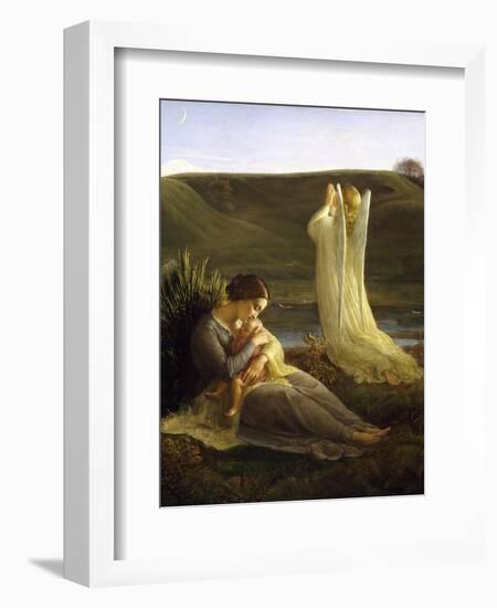 Angel and Mother, 1854-Louis Janmot-Framed Giclee Print