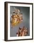 Angel and Shepherds, from the Christmas Creche and Tree-null-Framed Giclee Print