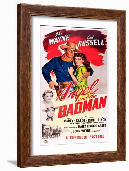 Angel and the Badman, 1947-null-Framed Art Print