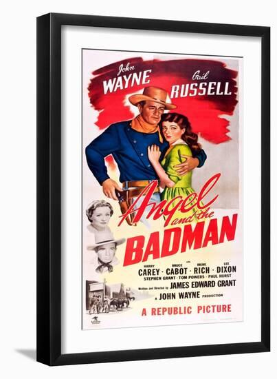 Angel and the Badman, 1947-null-Framed Art Print