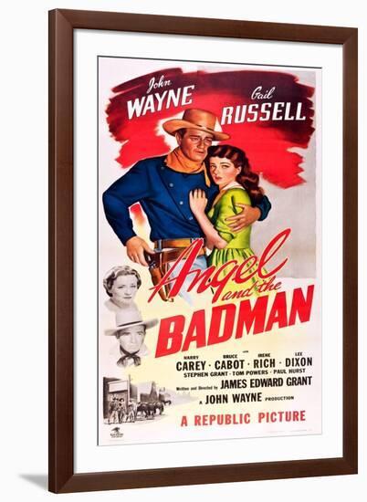 Angel and the Badman, 1947-null-Framed Art Print