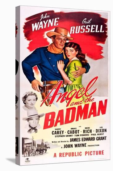 Angel and the Badman, 1947-null-Stretched Canvas