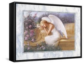 Angel at Rest-Edward Tadiello-Framed Stretched Canvas